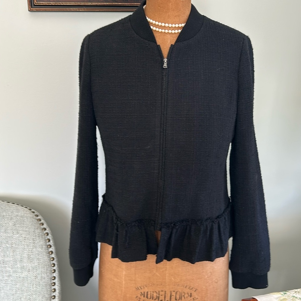 Black jacket by Rebecca Taylor